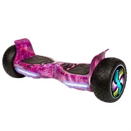 8.5 inch Off-Road Hoverboard, Hummer Galaxy Pink PRO, Extended Range, Smart Balance