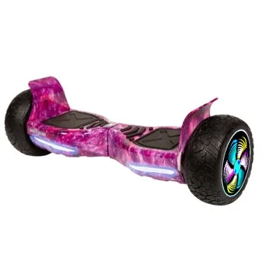 8.5 inch Hoverboard, All Terrain, Hummer Galaxy Pink PRO 4Ah